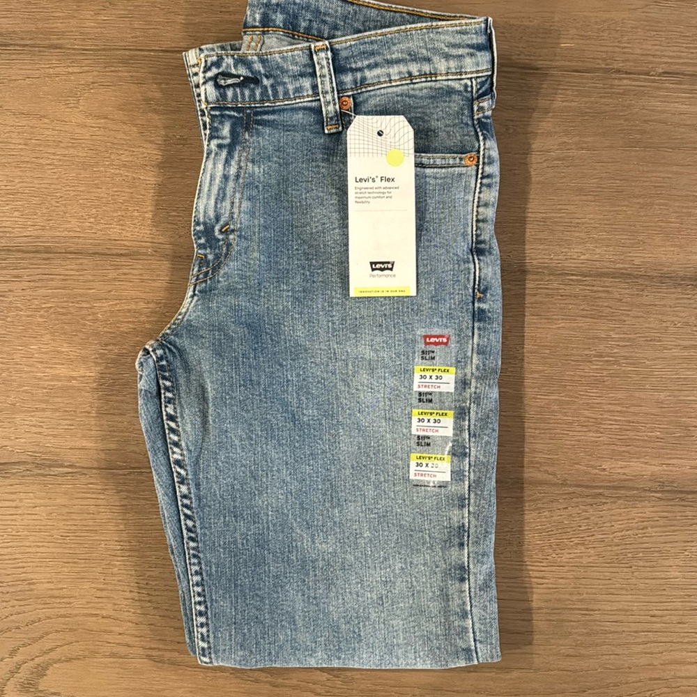 Levi’s 511 Slim, 30 X 30, NWT
